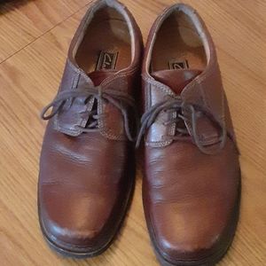 Clarks Men's Brown Leather Shoes 10M